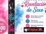 Baby shower, vela, cañón de confetis, extintor de revelación y mucho más