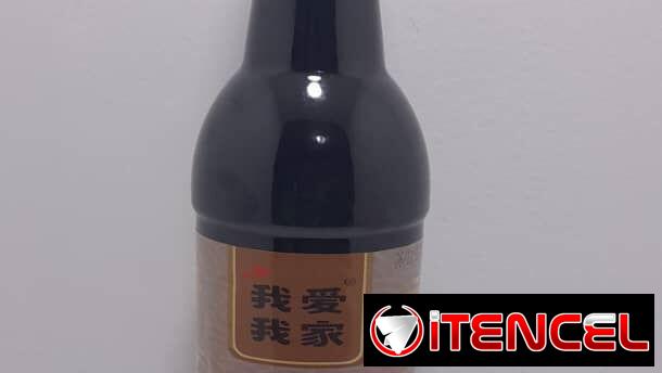 Salsa de soya o soja oscura 500ml. Mensajería x costo adicional