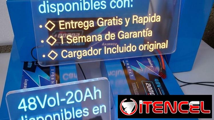 ENTRARON NUEVAMENTE LAS BATERIAS DE 48 Vol/20 Amp, por si usted o algún conocido necesita …‼️🙏‼️APURATEEE..!! ‼️
