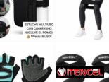 Kit de entrenamiento, FAJA, BANDA elástica, Balón de Yoga, estuche multiuso, kit de bandas de resistencia