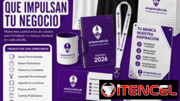 Productos personalizados para emprendedores