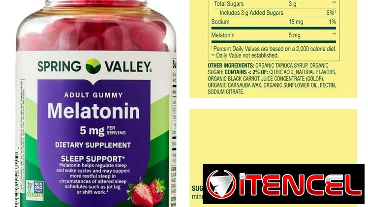 Melatonina en gomitas pomos de 60, 120 y 180 Gomtias