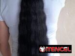 MOÑOS COMPLETOS DE PELO HUMANO, ACABADOS DE PICAR, PARA HACERLOS EXTENSIONES O CORTINAS.