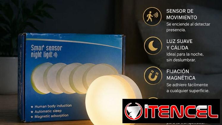 Lamparas con sensor para no estar a oscuras