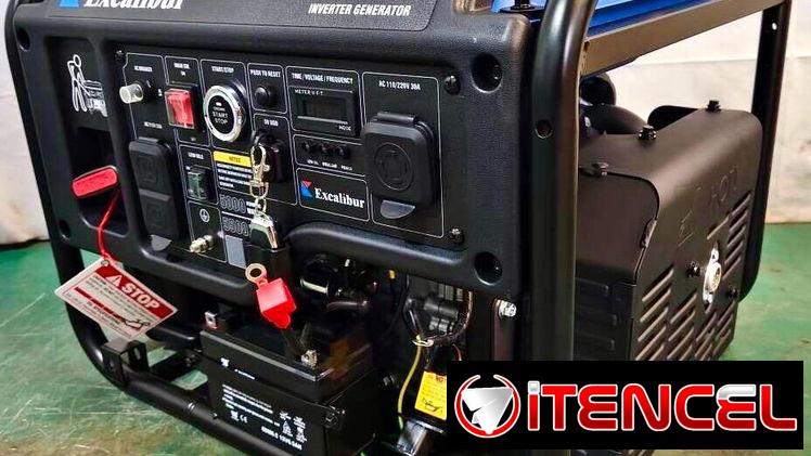 40% de descuento en el generador inverter Excalibur S5500XiE de 5,5 kW con arranque eléctrico y control remoto (disponib