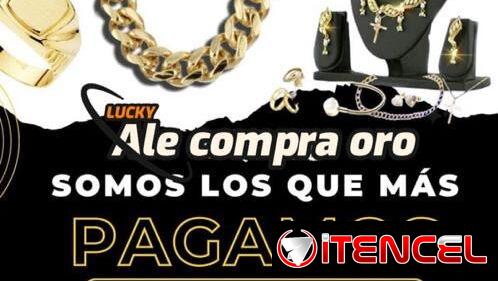 Compra de oro en cualquier condición por concepto de gramaje
