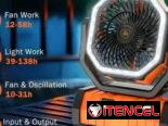Ventilador recargable F6