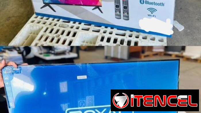 Televisor Smart TV ROYAL 32 pulgadas nuevo con soporte a la pared y mensajería gratis!