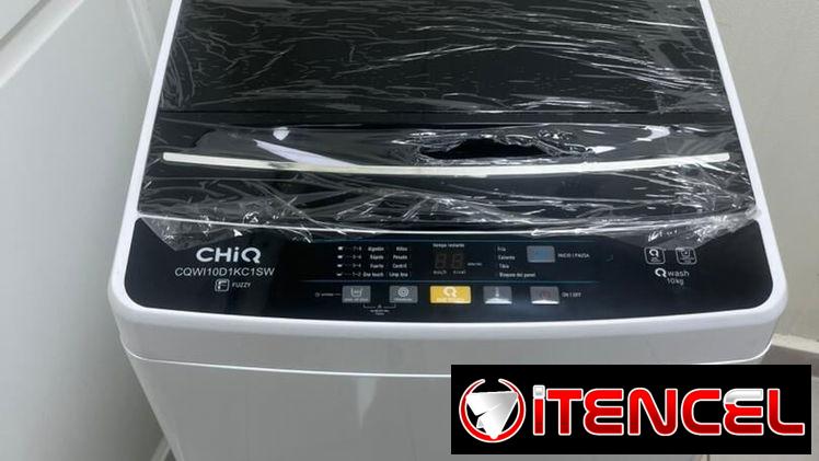 Disponible NUEVAMENTE ⬇️   *LAVADORA automática Marca ChiQ* de 10 Kg.