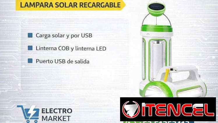 Lámparas solares portables