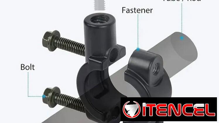 Bases para espejos de motos Rosca M8