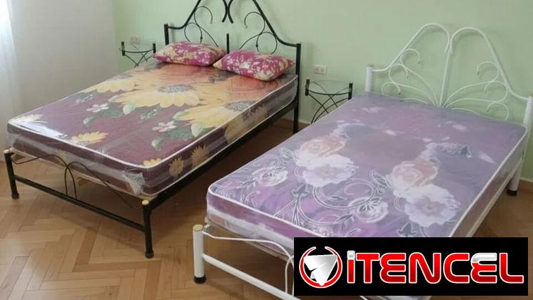 Camas de Tubo con Mensajería y ensamblaje incluido