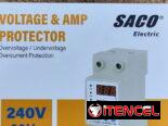 Protector de voltaje y amperaje para la casa entera de 110 y 220V