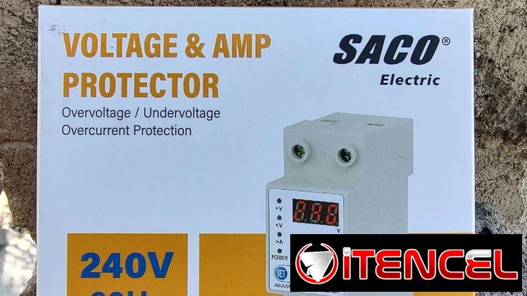 Protector de voltaje y amperaje para la casa entera de 110 y 220V