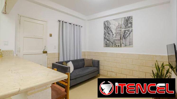 ¡PLAYA! 🏠 RENTA LINEAL 1.5 HAB. AMUEBLADO. ZONA TRANQUILA. ESPACIO MOTO. 500 USD.