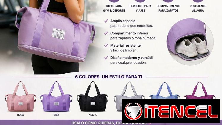 Bolsos para el gym o para recorrer el mundo
