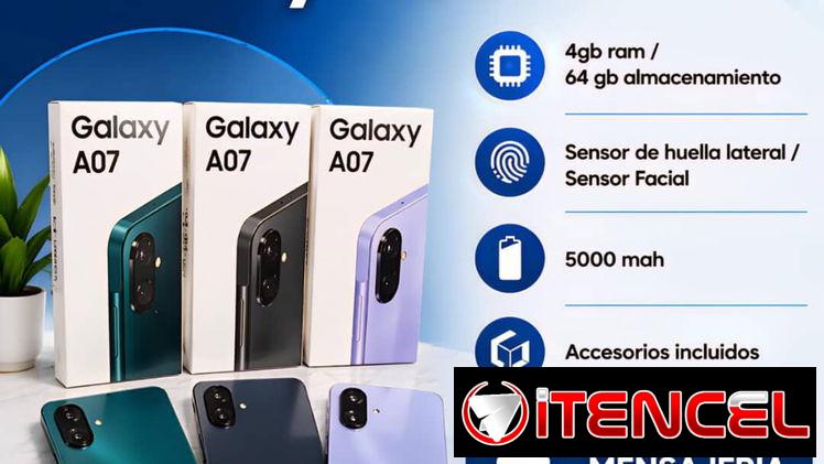 Samsung Galaxy A07 ✅️✅️ 【 ENVÍO GRATIS 】