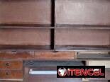Multimueble de dos módulos con librero