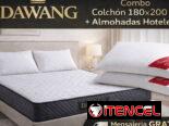 COMBO Colchón DAWANG y Almohadas hoteleras