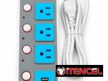 EXTENSIÓN ELECTRODOMESTICA INTELIGETE KING USB 2M