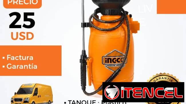 PULVERIZADOR DE PRESIÓN 5L INGCO
