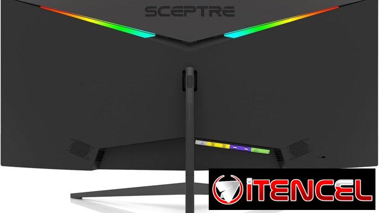 ☎️53544655 🛵 Entrega Gratis ⭐Monitor Curvo Ultra Ancho Sceptre 34” WQHD 180Hz ⭐