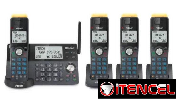 Teléfonos inalámbricos de 1, 2 y 3 bases