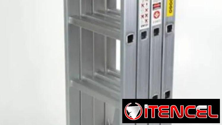 Escalera multipocicion 4×4 de aluminio