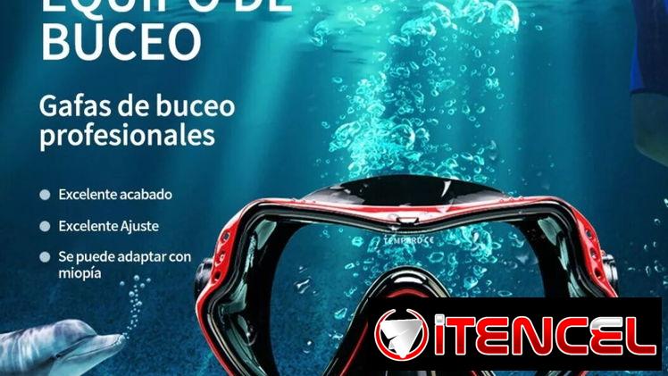 Set p/ hacer Snorkeling o buceo p adultos