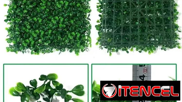 Panel de Pared de Césped y Plantas Artificiales. Interesados al 53998989 o 54981957