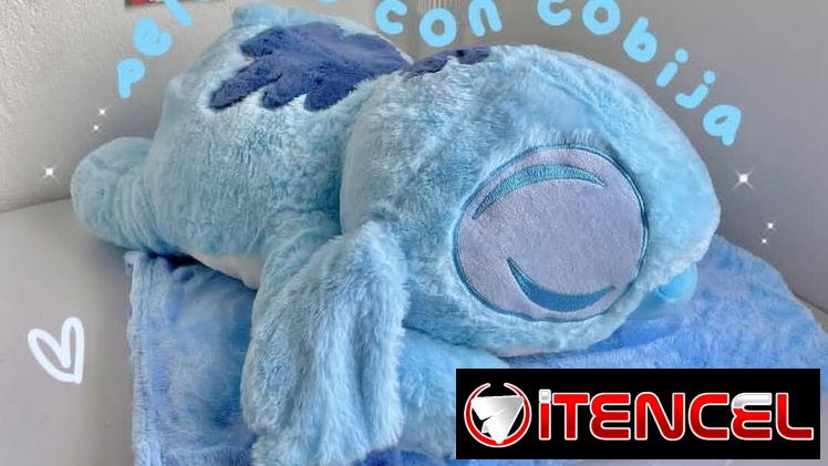 Peluche de Stitch con colcha 150cm x 1m . 35 USD
