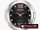 CITIZEN ECODRIVE CAPELLA PARA MUJER (EX1516-52E) DE 34MM , NUEVO A ESTRENAR POR USTED , CRISTAL DE ZAFIRO 58049738