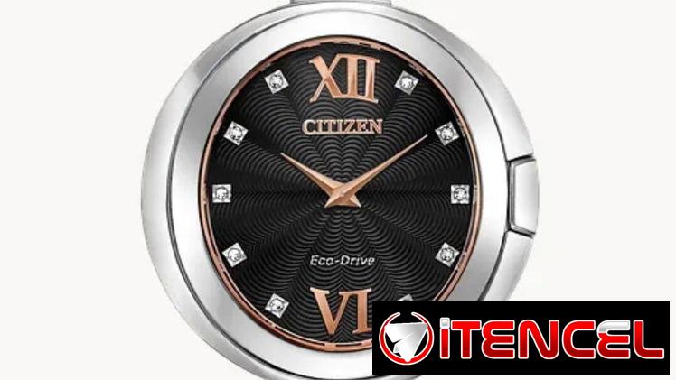 CITIZEN ECODRIVE CAPELLA PARA MUJER (EX1516-52E) DE 34MM , NUEVO A ESTRENAR POR USTED , CRISTAL DE ZAFIRO 58049738