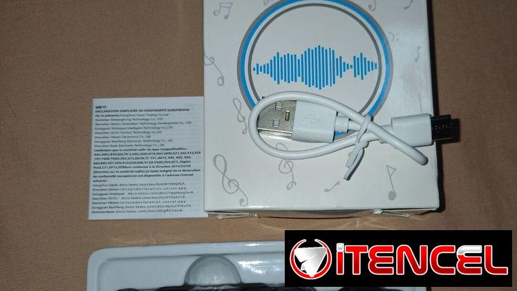Audífonos inalambricos f9 con función power bank