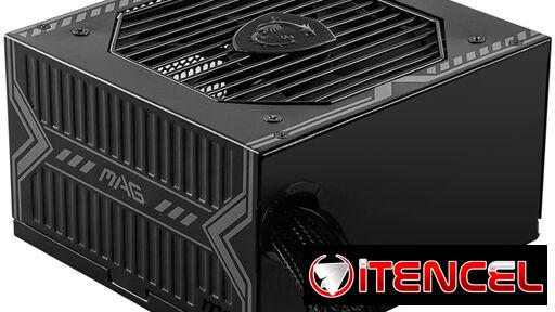 Fuente de PC nueva Sellada MSI MAG A650BN, fuente de alimentación compacta no modular de 650 W, bronce 80+
