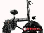 Bicicleta electrica plegable de 48/15ah,más de 50 km