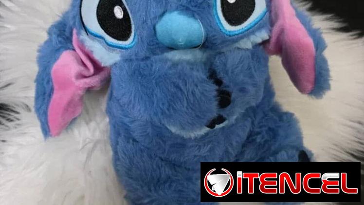 Peluche 🧸 Stitch (Rosado y Azul) respiran varias melodías para la ansiedad 😰.