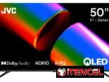 TV JVC 50″  – Tecnología de la pantalla	QLED – Resolución	4K – Frecuencia 60 Hz – Ratio de aspecto	16:09