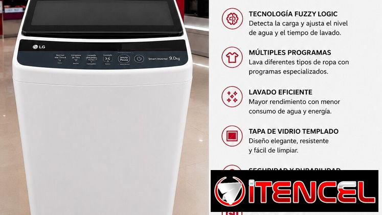 🧺 Lavadora Automática LG 9KG