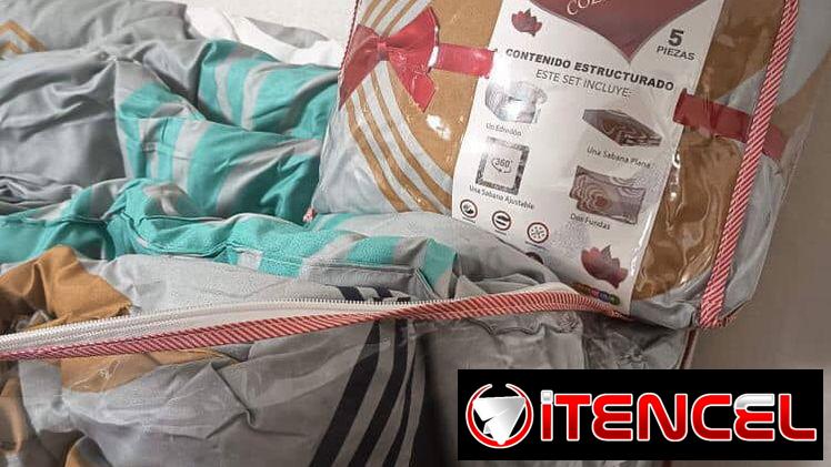 🛏️ Juego de Edredón – 5 Piezas (King)  💰 Precio: 75 USD. Excelente regalo. WhatsApp 56249038