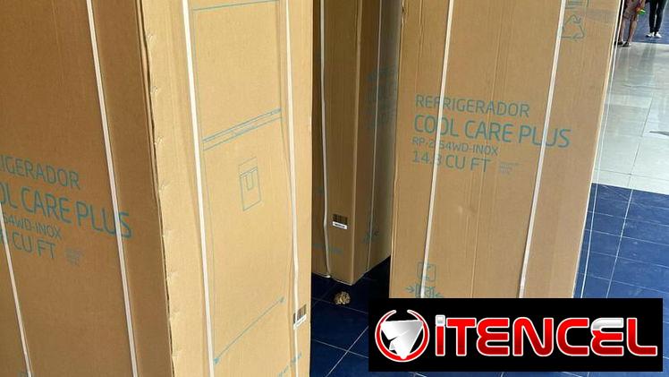 Refrigerador 14.8 pies con dispensador de agua marca Premium Congelación Seca Precio $620 USD con transporte incluido