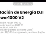 Estación de Energía DJI Power1000 V2 Modelo DJI Power 1000 V2