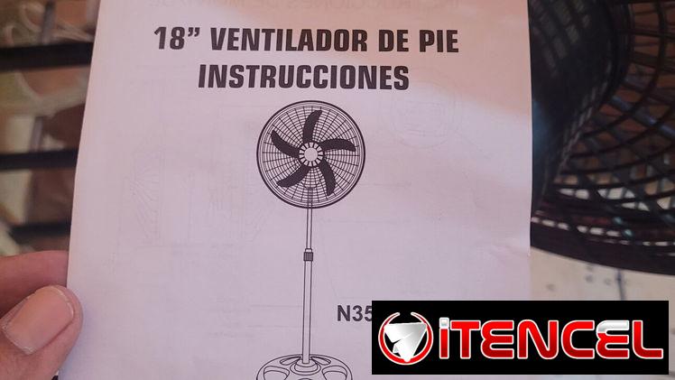 Ventilador de Pie 18 pulgadas