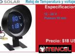 Relojes de temperatura y voltaje y centralitas para controlar loseñ electros ventiladores de lo autos.