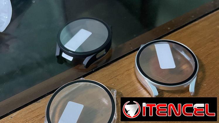Protector Smart Watch Samsung 40/44/45/46/47mm Marcos solos y completos con mica de Cristal para la pantalla
