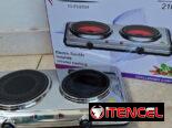 Cocina eléctrica infrarroja Challenger de 2100W de 2 hornillas 🏠