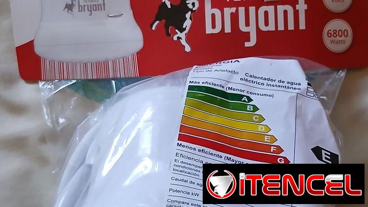 Ducha eléctrica Bryant 6800 Watts