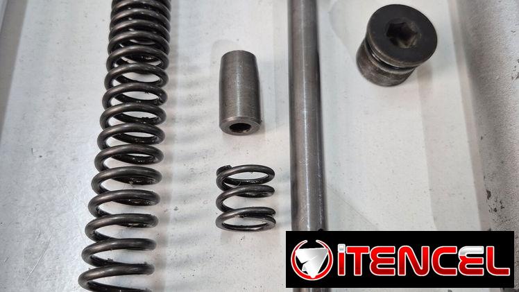 Se reparan barras de amortiguadores para motos eléctricas y Combustión
