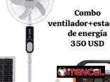 VENTILADOR SOLAR RECARGABLE 16″ STAVEL CON FACTRUA Y GARANTIA