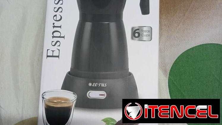 Cafetera eléctrica de 6 tasas